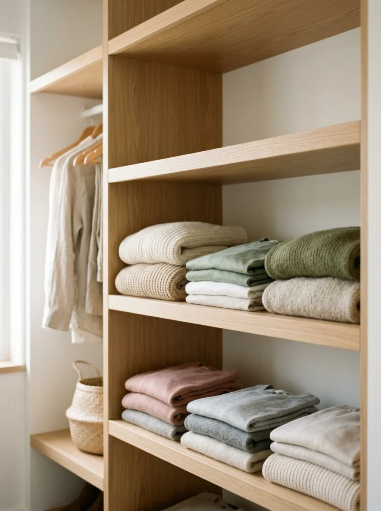 2. The Eye-Level Open Shelving Strategy
