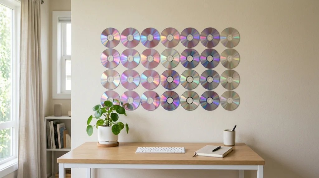 2. The CD Wall Collage