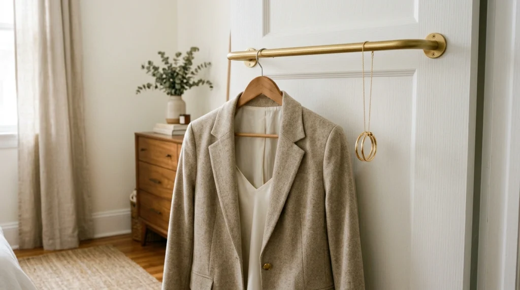 5. Valet Rods for Weekly Outfit Planning