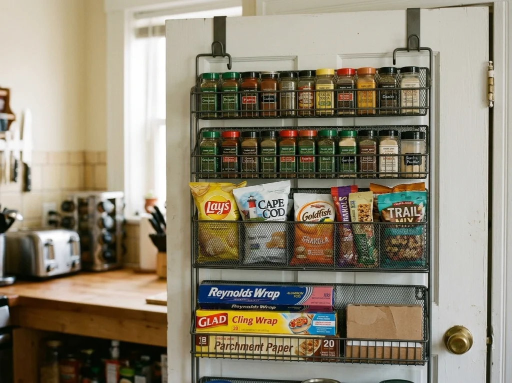 5. The Over-the-Door Organizer Layout
