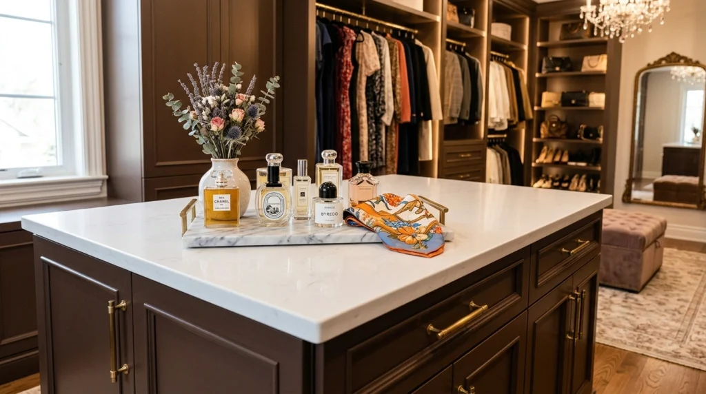 6. The Built-In Dressing Island
