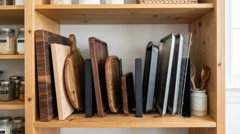 8. Vertical Cookie Sheet and Tray Dividers