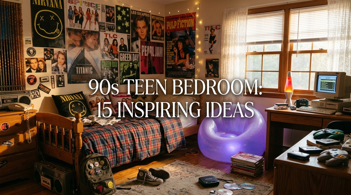 15 Nostalgic 90s Teen Bedroom Ideas to Recreate the Ultimate Retro Sanctuary