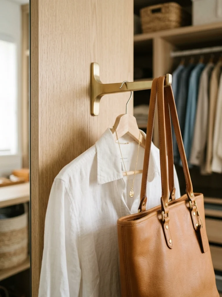 9. The Pull-Out Valet Hook
