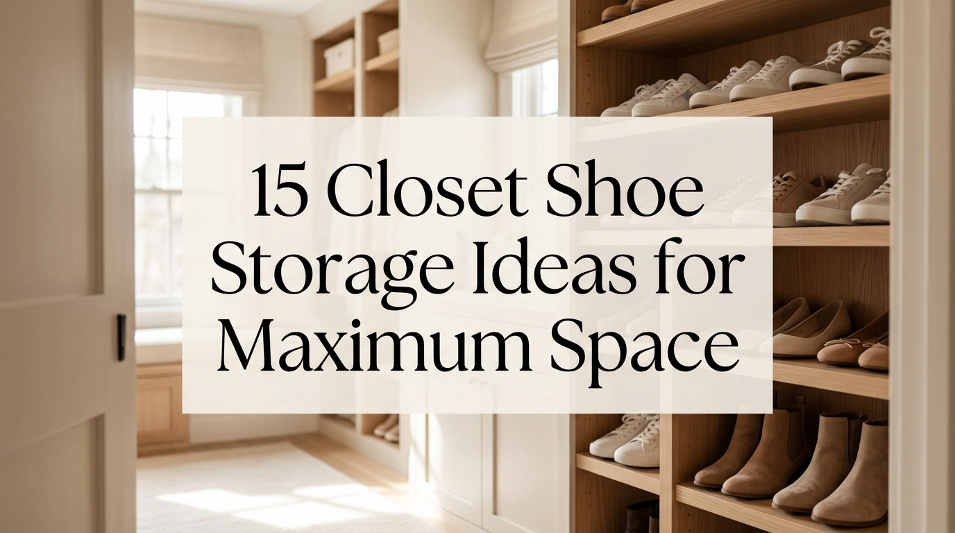 Closet Shoe Storage Ideas