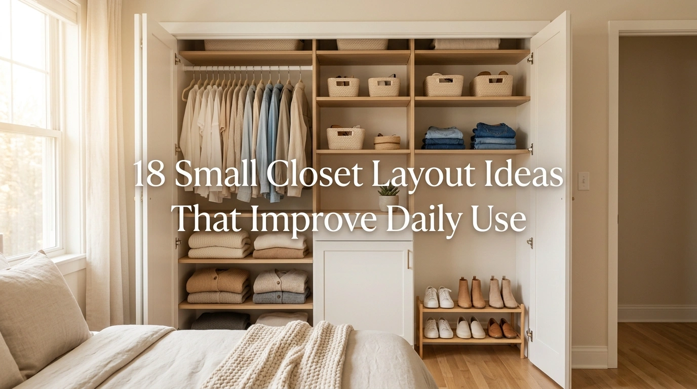 Small Closet Layout Ideas