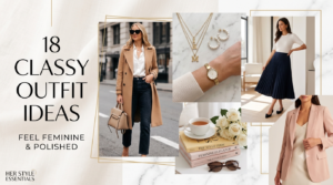 18 Classy Outfit Ideas That Feel Feminine and Polished