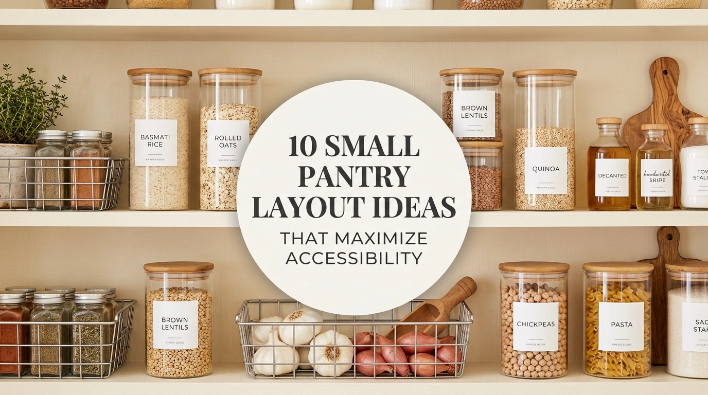 Small Pantry Layout Ideas