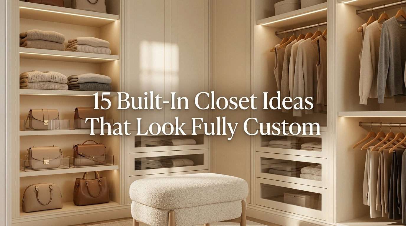 Built-In Closet Ideas