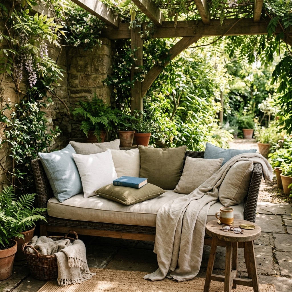 Create a Lounge Corner with an Outdoor Daybed